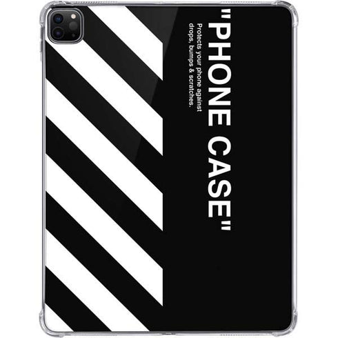 Black and White Stripes iPad Pro 11in (2024) Clear Case
